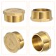 thumbnail image 4 of Accesorios de rosca hexagonal de latón, tapón macho de latón G2" con rosca macho para tubo, 4 of 7