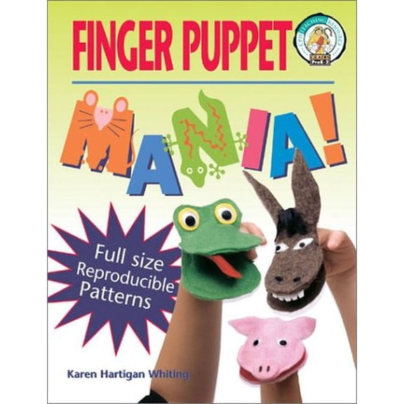 Pre-Owned Finger Puppet Mania: 64 Pages Includes Patterns to Create 19 Unique Finger Puppets (Paperback) 0570053730 9780570053736