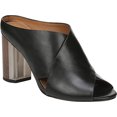 thumbnail image 1 of Women's Sarto by Franco Sarto Clara Slide Sandal Black Vachetta Leather 9 M, 1 of 6