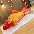 thumbnail image 2 of Realistic Fish Plush Pillow Toy, Creative Simulation Stuffed Cushion, Soft Lifelike Plush Décor Pillow, Funny 3D Fish Shaped Throw Pillow for Home Sofa Bedroom Gift, 2 of 6