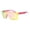 Pink (Pink Mirror), variant on Polarized Mirror Lens Sunglasses Unisex Square Sporty Frame UV400 Black Pattern
