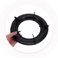 thumbnail image 4 of OUNONA 3Pack Gas Stove Racks Iron Black Durable Cooking Tools, 4 of 8