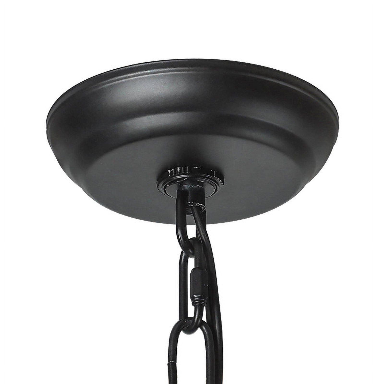 LNC Matte Black 9-Light Candle Chandelier, 2-Tier 30 in Fixture for Dining Room & Foyer