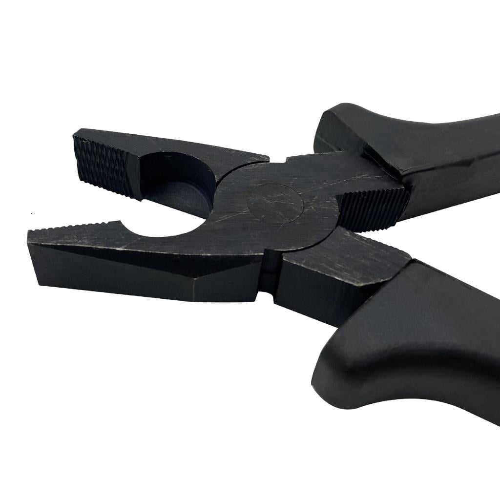 CEORPER Jewelry Making Tools Black Handle for Beading Jump-Ring Making Craft Necklace-Ring Wire Cutters Steel Draw Nippers Plier