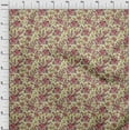 thumbnail image 4 of oneOone Rayon Pale Yellow Fabric Florals Fabric For Sewing Printed Craft Fabric By The Yard 56 Inch Wide, 4 of 4
