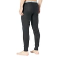 thumbnail image 2 of Indera Men's Traditional Long Johns Thermal Underwear Pant, Black, 3X, 2 of 5