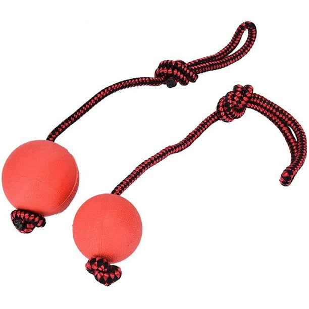 Pelota de juguete para perros sobre una cuerda de caucho natural CoscoSx