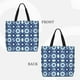 thumbnail image 2 of Easygdp Vintage Blue Bolsa Tote para Mujer, Bolso de Hombro para Trabajo, Playa, Viajes, Compras y Supermercado, 2 of 7
