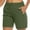 Army Green, variant on ZZwxWA Women's 6" Hiking Cargo Shorts Quick Dry with Pockets Work Golf Short Lightweight Outdoor Active Summer for Women