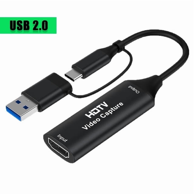 MS2130 Chip Type C USB3.0/2.0 Capture Card 4K HDTV Video Grabber 1080P Game Recording Live Streaming for PS4 Xbox
