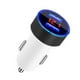 thumbnail image 2 of Sidaley de pantalla de dígitos para teléfono móvil de coche, medidor de voltaje, adaptador de carga USB portátil para accesorios de enchufe Teléfono y Comunicación Blanco negro, 2 of 6