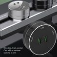 thumbnail image 4 of Power Track Adapter, AC 110-250V Cordless Modern Waterproof Multifunctional Outlet Adapter With Light Indicator For Kitchen, 4 of 8