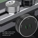 thumbnail image 4 of Adaptador De Enchufe Eléctrico, Retardante De Llama AC 110-250V Adaptador De Riel De Alimentación De Puerto USB Dual Multifuncional Moderno Para Oficina, 4 of 7