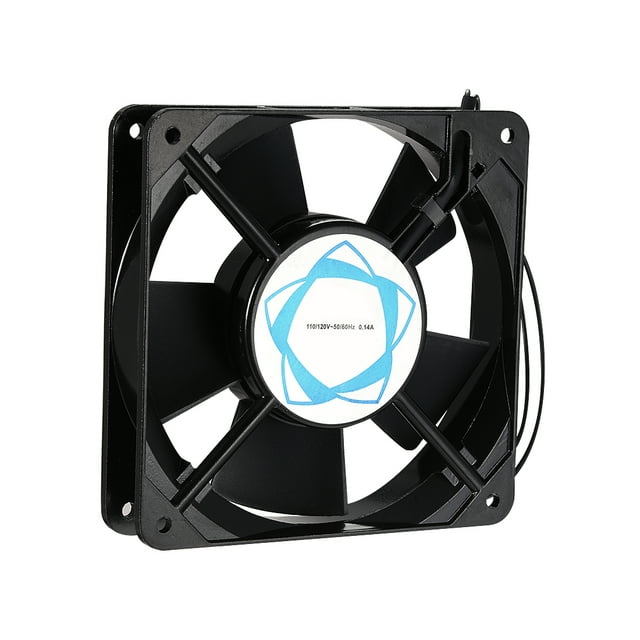 Ventilador de enfriamiento 120 mm x 120 mm x 25 mm SF12025AT AC 110 / 120V 0.14A Rodamientos de desplazamiento larga duración