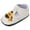 White, variant on Baby Sneakers Casual Soft Sole Flat Shoes With Hook&Loop Straps For Babys High Top Cute Sweet Cartoon Printed Non Lightweight First Walkers