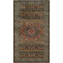 SAFAVIEH Mahal Lidija Oriental Area Rug, Navy/Red, 2'2" x 4'