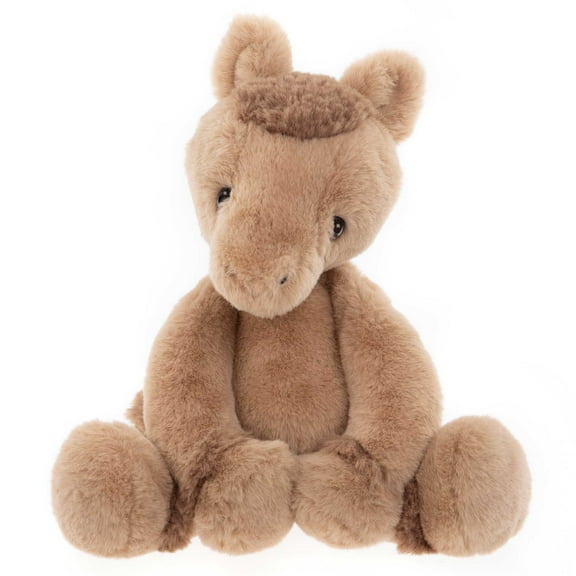 Clip Clop Pony (Oatmeal Brown) - Bear & Me by Charlie Bears Plush