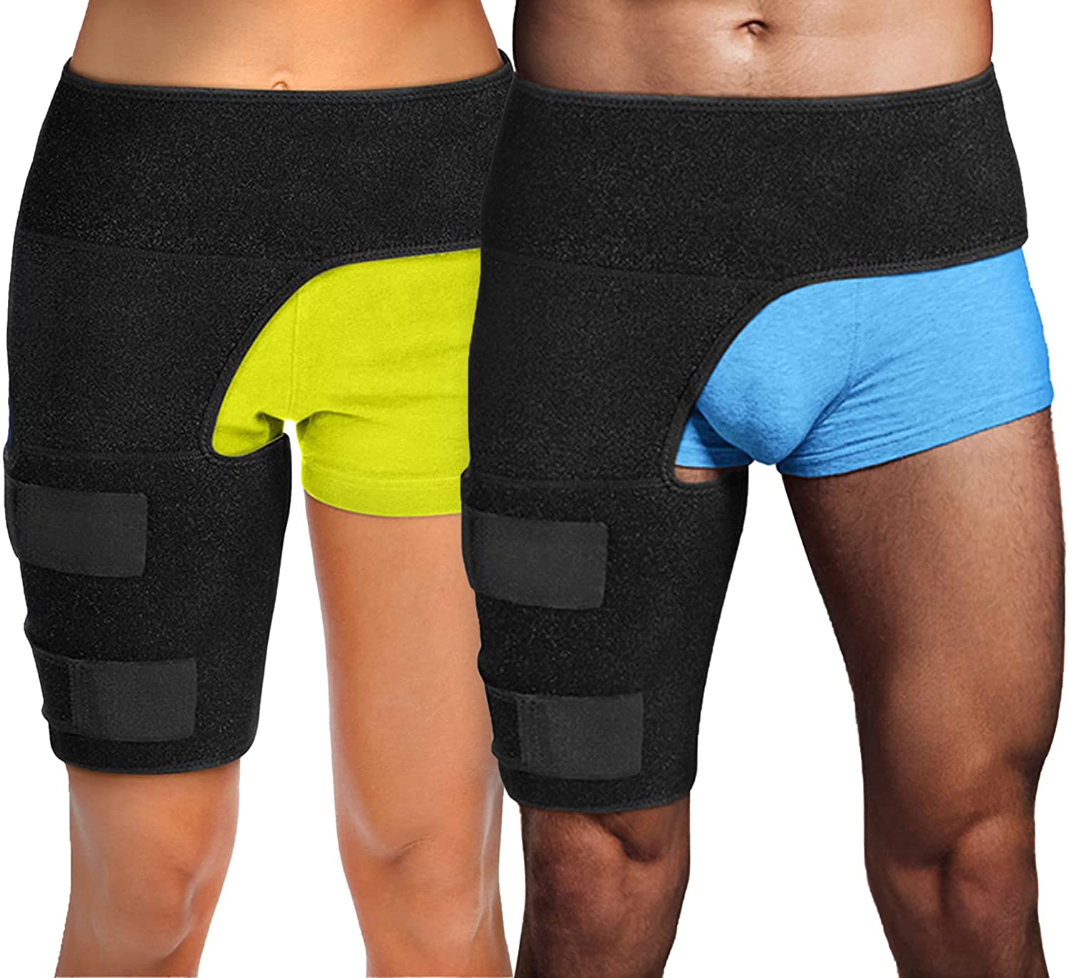 Aptoco Hip Braces for Men or Women Thigh Compression Sleeve Hip Support