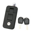 thumbnail image 2 of Compression Latch, Wear Resistant Wide Application Adjustable Lever Hand Compression Latchs Rustproof 3.7 X1.8in with 2 Keys for Rv Trailers Campervans Caravans, 2 of 7