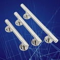 thumbnail image 5 of Gamvdout Shower Door Handle 2 Pack Stainless Steel Shower Door Handle | Modern Minimalist Wardrobe Door Cupboard Drawer Handle | Entrance Door Knobs for Barn Door, 5 of 5