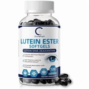 GPGP Lutein Zeaxanthin & Bilberry Extract Capsules - Supports Eye Strain, Dry Eyes and Vision Health Function - 120 Capsules