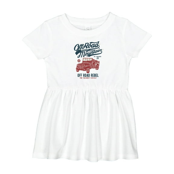 Inktastic Off Road Girls Baby Dress