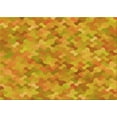 thumbnail image 1 of Ahgly Company Machine Washable Indoor Rectangle Transitional Neon Orange Area Rugs, 3' x 5', 1 of 7