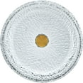 thumbnail image 3 of CastelloUSA Moonshell Round Basin Glass Crystal Bathroom Vessel Sink - 18" Clear, 3 of 5