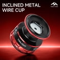 thumbnail image 4 of Red Spinning Fishing Reel Ultralight 10KG Max Drag 5.2:1 Gear Ratio Metal Spool&Rocker Arm For FreshwaterTG Fishing, 4 of 14