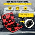 thumbnail image 6 of VEVOR Oil Filter Socket Set 14 Pcs Oil Filter Wrench Set, Sturdy Steel Oil Filter Socket 3/8" Oil Filter Socket, Low Profile Oil Filter Socket Set For Easy Access, Oil Filter Wrench Cap Set w/ Case, 6 of 9
