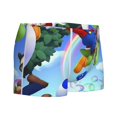 thumbnail image 3 of Gokiu Mario Boys' and Toddler Underwear Comfort Flex Waistband Boxer Briefs, 3 of 8