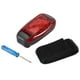 thumbnail image 3 of 4 Pcs Safety Light Waterproof Red Flashing Bicycle Rear Light, Suitable for Running, Walking, Cyclin, 3 of 5