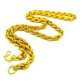 thumbnail image 2 of Linyer Simulation Big Gold Chains Alloy Necklace Fake Super Decorative Props Fashionable Golden Unisex Decoration Accessories, 2 of 6