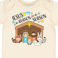 thumbnail image 4 of Inktastic Jesus is the Reason for the Season Christmas Nativity Boys or Girls Baby Bodysuit, 4 of 5