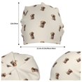 thumbnail image 4 of Logiee Labrador Retriever Dog Print Unisex Knit Beanie for Men Women Winter Hat,Beanies Skull Caps, 4 of 7