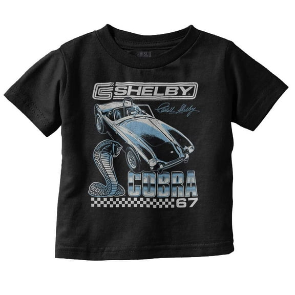 Shelby Cobra Classic Muscle Car Toddler Boy Girl T Shirt Infant Toddler Brisco Brands 6M
