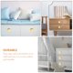 thumbnail image 2 of GOOHOCHY 6 pomos de estilo moderno para puertas de armarios y cajones cepillados., 2 of 8