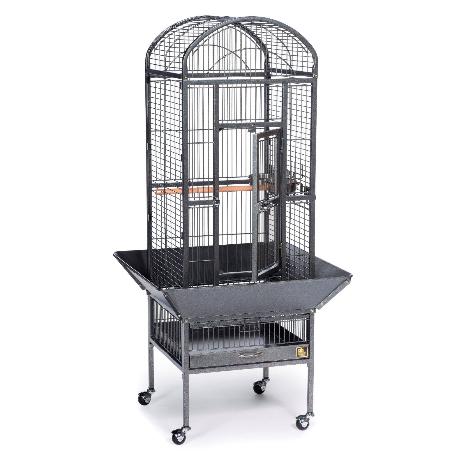 Prevue Pet Products Small Dometop Bird Cage Black Hammertone 34511 - image 2 of 11