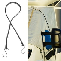 GOOHOCHY Heavy Duty Rubber Bungee Cord with Hooks Portable Elastic Tie Down Strap for Truck and Cargo for Securing Tarps Outdoor Bungee Cord Strap