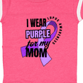 thumbnail image 4 of Inktastic I Wear Purple for My Mom Lupus Awareness Boys or Girls Baby Bodysuit, 4 of 5