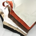 thumbnail image 3 of Qarigey Chaleco corto sólido sin mangas corsé chalecos cómodo transpirable alta elasticidad camiseta sin mangas ropa interior ropa de verano Prendas para la parte del cuerpo Café Qarigey AP017932-03, 3 of 6