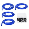 thumbnail image 1 of Manguera de vacío de silicona Unique Bargains 130PSI Presión máxima Línea de vacío automotriz Azul con conector de vacío 1 juego 5Ft 4/6/8/12mm ID 2.5mm Grosor, 1 of 7