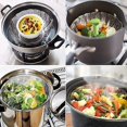 thumbnail image 5 of Collapsible Stainless Steel Steamer, for Vegetarian and Seafood Cooking, 5 of 5