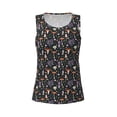 thumbnail image 4 of Gaeub Mushroom Women's Workout Tank Tops Lightweight Sleeveless Shirts for Women for Athletic Running Tennis Yoga - Large, 4 of 9