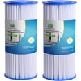thumbnail image 1 of – 2 Pack Heavy Duty Water Filter Cartridges Compatible with R50-BBSA Models – Remove Bad Taste & Odor – Whole House Replacement Filter Cartridge – 50 Micron – White, 1 of 5