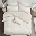 thumbnail image 4 of Juno Velvet Ivory Coverlet Set Super King, 4 of 5