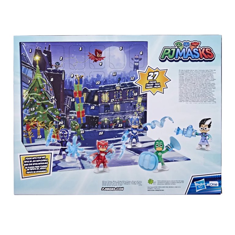 PJ Masks Kids Advent Calendar with 24 Surprise Toys - Walmart.com