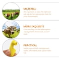 thumbnail image 2 of Nicehomfit Fade-Resistant Yellow Plastic Cow Ear Tags for Farm Use 100Pcs, 2 of 8