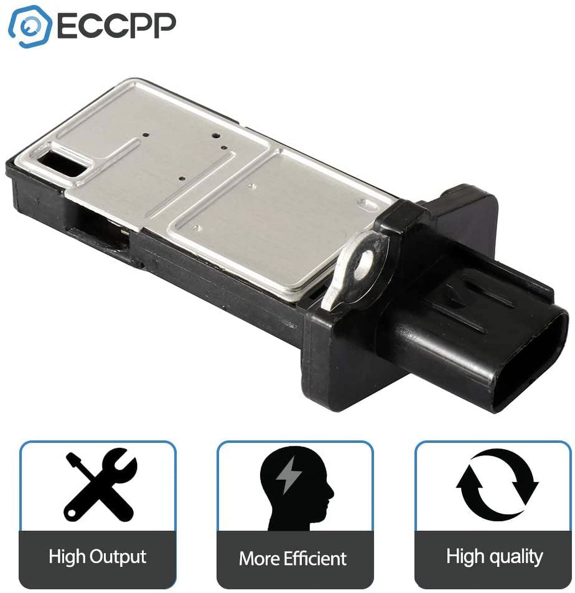 ECCPP Mass Air Flow Sensor 74-50031-Z AF10140-Z Fit For 2004-2011 for Ford Crown Victoria 4.6L,2004-2014 for Ford E-150 4.6L,2004-2014 for Ford E-150 5.4L
