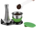 thumbnail image 2 of Amdohai Ensemble de Base de Capsule en Acier Inoxydable Marteau Capsule Accessoire de Machine à Café Réutilisable Simple Sûr Pratique Rapide Accessoires de Préparation de Café Outils Compatibles avec DOLCE, 2 of 6